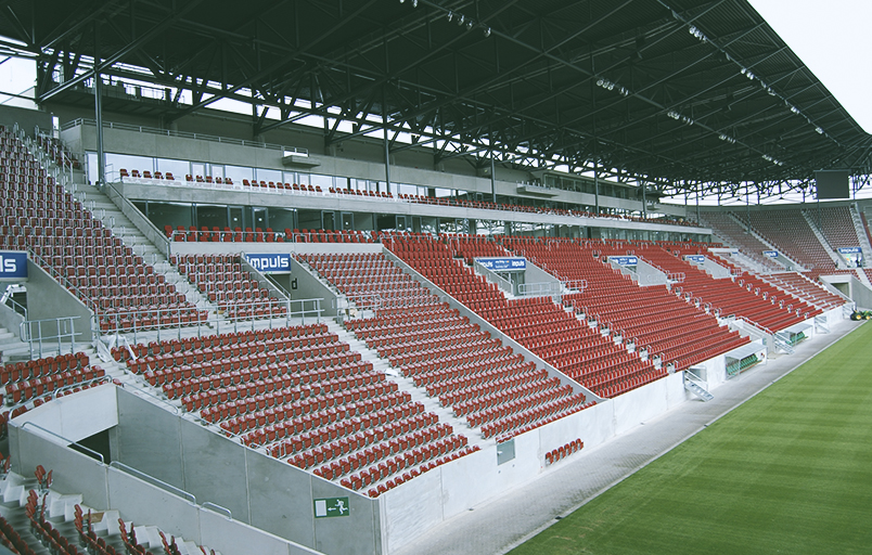 Maler Klix München Malerarbeiten SGL Arena Augsburg